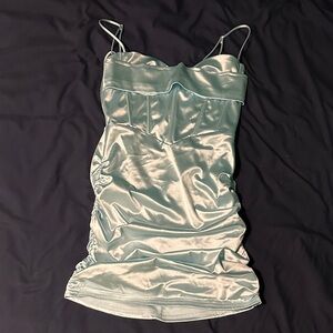 Lucy in the Sky Light Blue Mini Dress